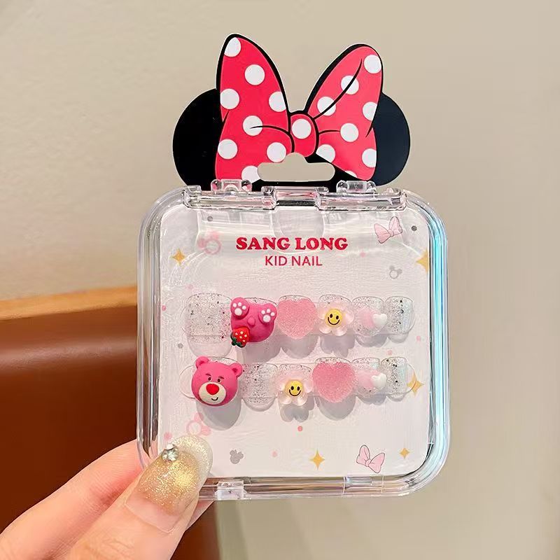 Caja de exhibición marco de fotos más taladro manicure suministro fuente de uñas DIY francés color delgado manicure falso salón al por mayor