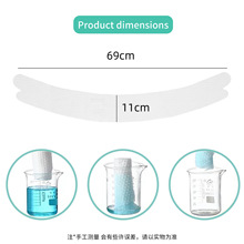 跨境亚马逊居家运动柔软透气一次性无纺布腰腹吸汗垫绵质干爽便携