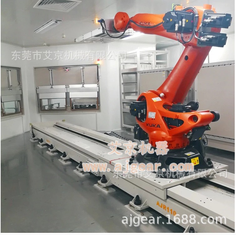 厂家生产第七轴行走轴 AJR90直线轨道 无线拼接搬运机械手