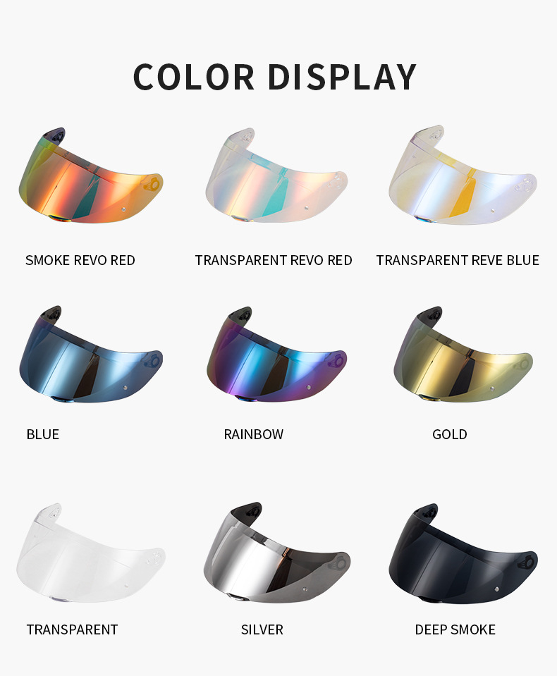 New K1S Motorcycle Helmet Lens Suitable for K1 K3Sv K5 K5S Model Helmet Hd Safety Accessories