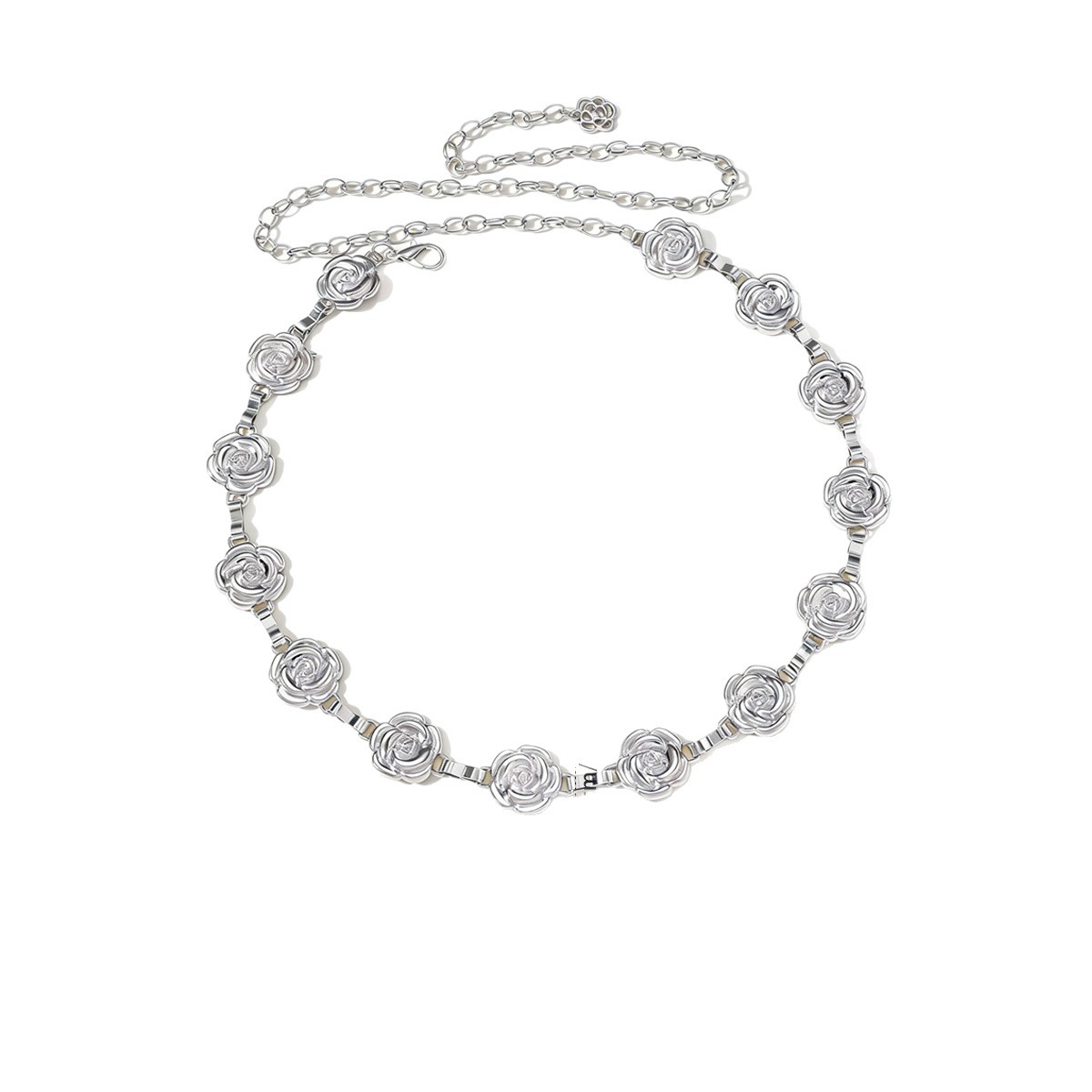 Tailleketting met roos voor dames lichaamsketting strand accessoire_voghion.com