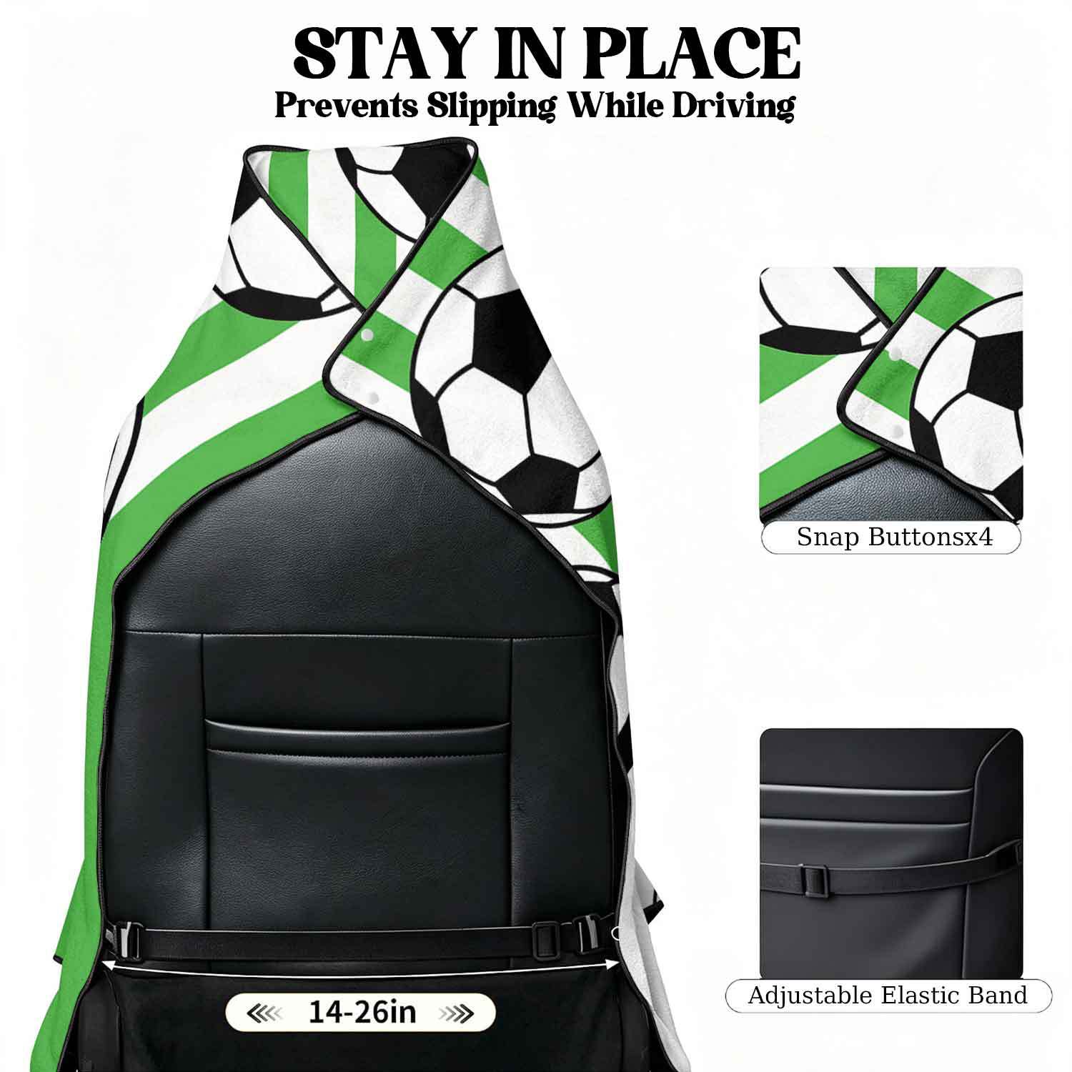 2-piece dual-use car seat cover, ultra-fine fiber, can be used as a beach towel, printed car protective seat cover 13