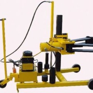 SMEP-500小车式移动组电动液压升降拉马 500T车载式电动液压拉马