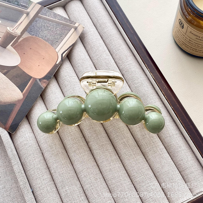 Gran clip de tiburón para el cabello, agarre fuerte, estilo simple y elegante, accesorio trasero para mujeres, proveedor directo de Yiwu