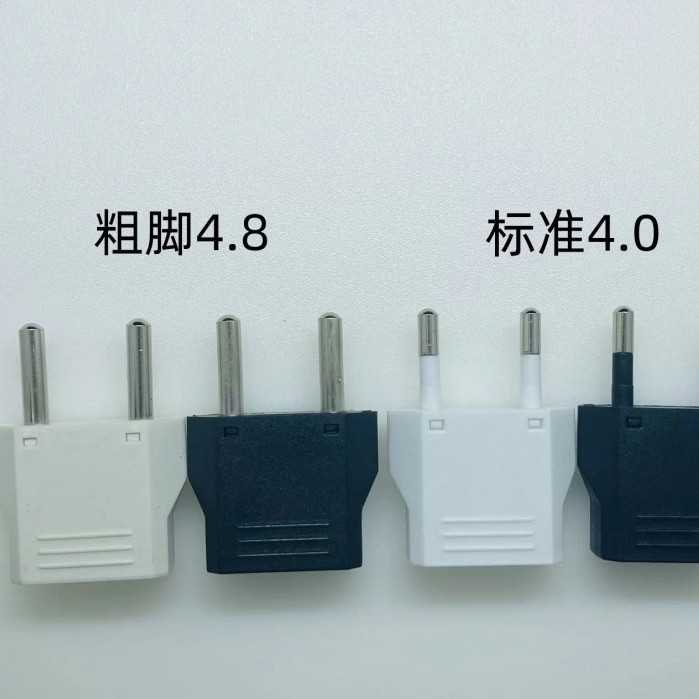 Adaptador de enchufe estándar europeo y americano, cobre puro, uso doméstico