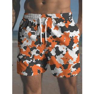 2025 Spring Hip Hop, Fashion, Casual, Cool, Harajuku, Streetwear Men's Clothing Men's Beach Pants