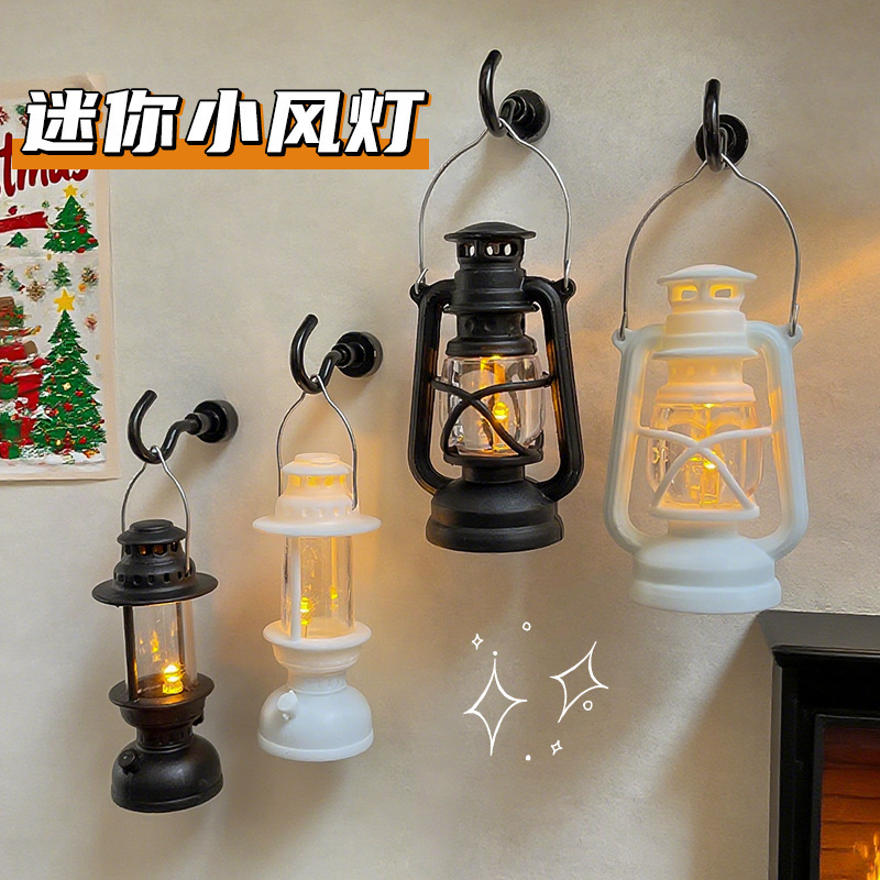 Creative Mini Retro Small Wind Lamp Refrigerator Magnet Magnetic Luminous Personalized Pendant Decorative Atmosphere Lamp Desktop Small Ornaments Creative Mini Retro Small Wind Lamp Refrigerator Magnet Magnetic Luminous Personalized Pendant Decorative Atmosphere Lamp Desktop Small Ornaments