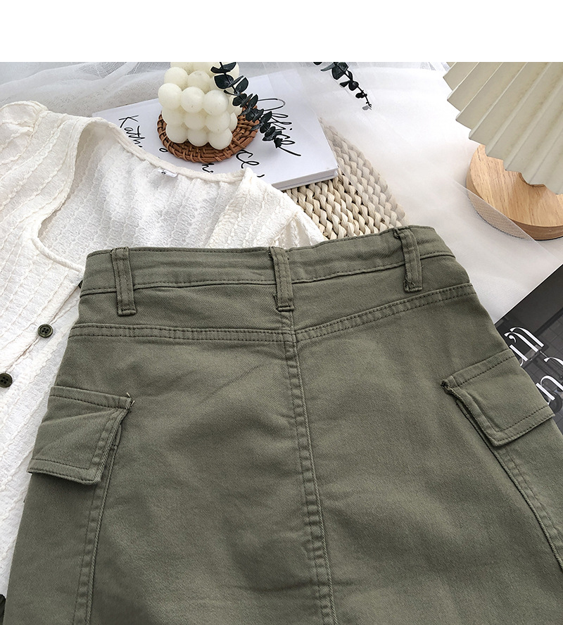 236g Weight Above Knee Dress Length Type Hip Skirt Dresses Type Denim Fabric Type Mid Waist Waist Line Micro-Elastic Elasticity Holiday, Daily Occasion Regular Fit Fit Type Printing Pattern Summer, Spring Season Women's Gender Streetwear Style Slim High Waist Denim Skirt Women's Summer Retro Slim Short Skirt 29