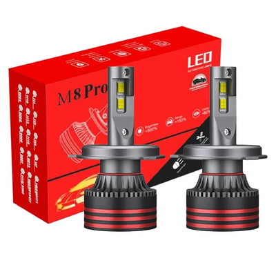 LED Headlights M8pro Car Ön faralar