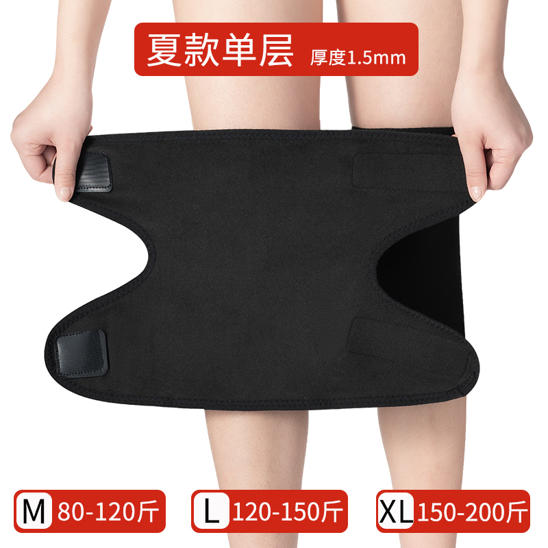 冷えた足を暖かく保つベルクロ膝パッド、高齢者向けエアコン、男女兼用の夏用厚手関節サイクリング膝パッド|undefined