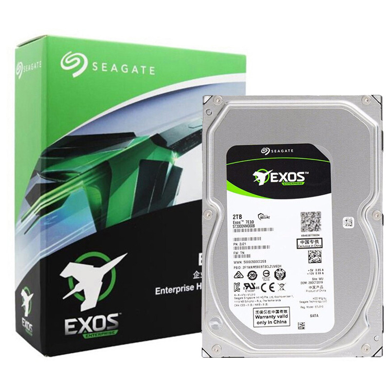 For Seagate ST2000NM000B Galaxy Enterprise 2T 7200 to NAS Mechanical Hard Disk Vertical 2TB
