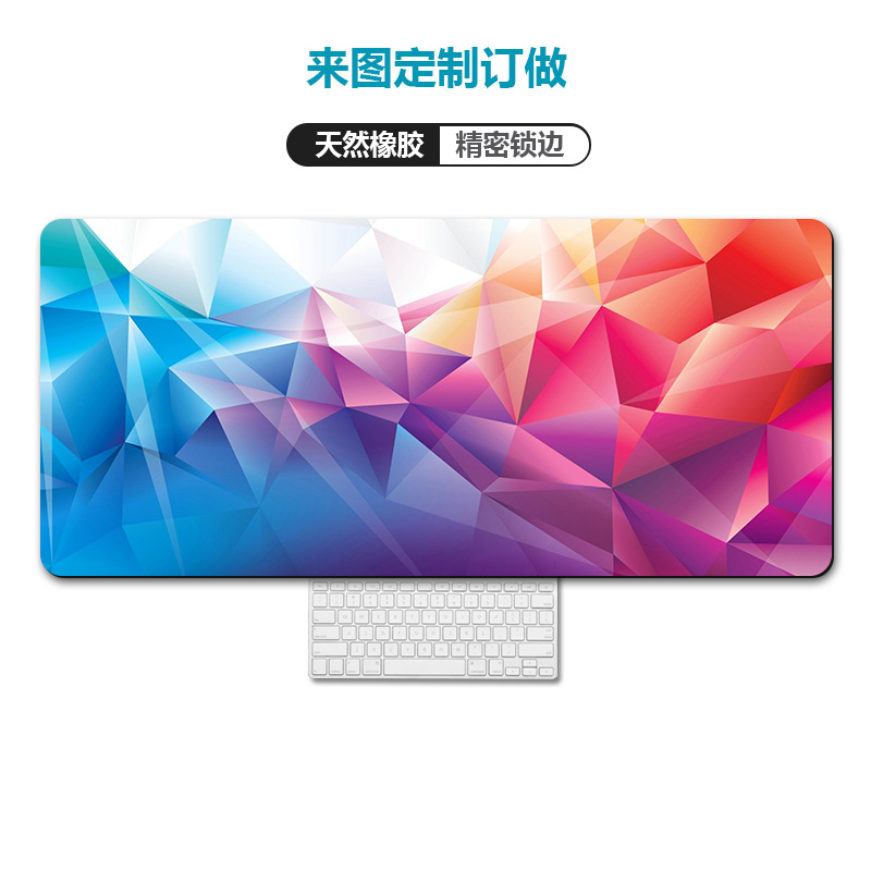 Amazon transfronteriza mapa de calor Rage bestia equipo alfombrilla de ratón de gran tamaño engrosada bloqueo escritorio de la computadora pad alfombrilla de ratón