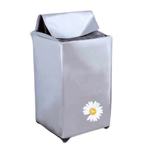 Waterproof washing machine cover thickened sun protection dust cover household fully automatic pulsator drum washing machine cover