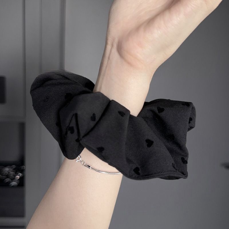 Encaje retro francés, diadema de intestino grueso, mujer 2025, nuevo estilo, cuerda para el cabello, banda de goma, lazo, dulce cuerda para el cabello, accesorios para el cabello