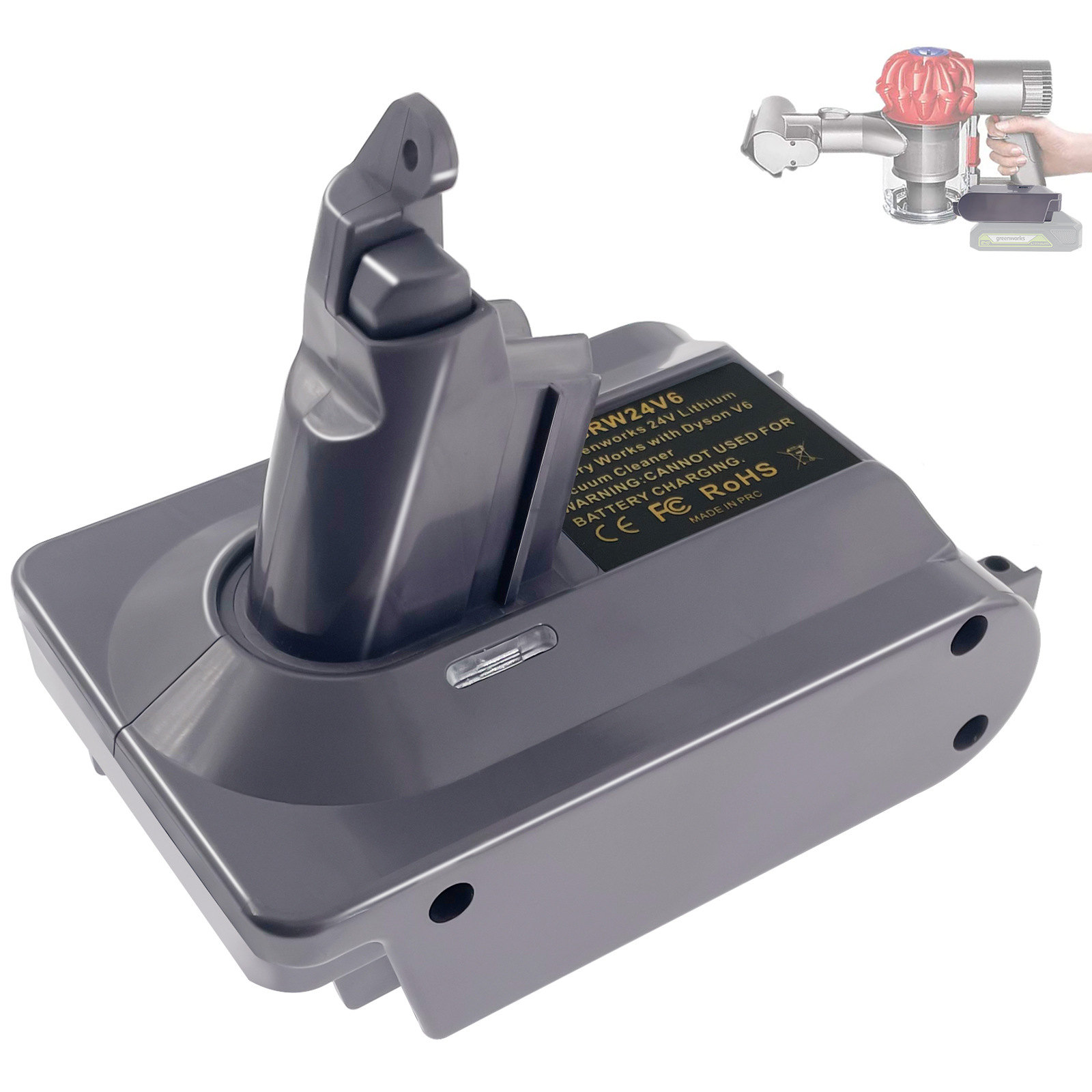 GRW24V6 Gree Bo a Dyson V6