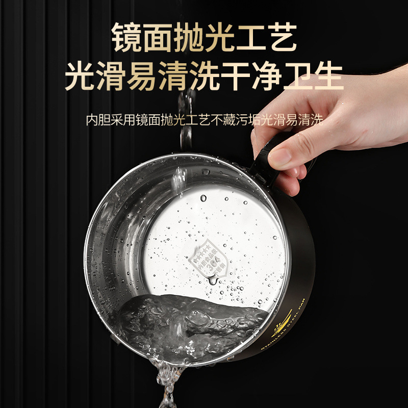 食品级不锈钢泡面碗带盖可沥水学生食堂打饭饭盒宿舍碗易洗|undefined