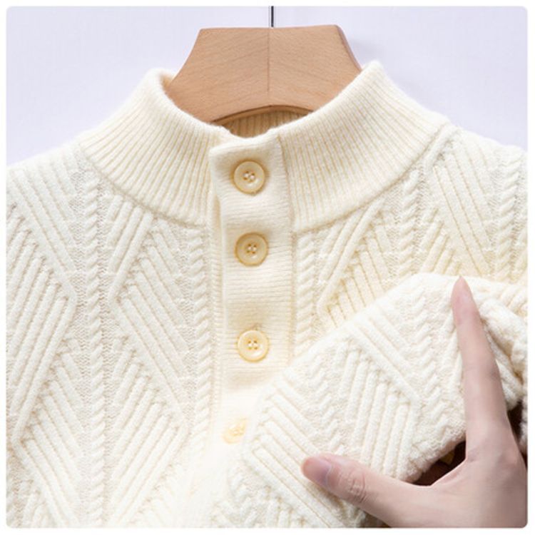 Camisa de punto transfronteriza suéter de hombre otoño y invierno nuevo estilo de hombre calentamiento camisa jacquard moda de comercio exterior chaqueta de hombre