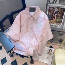 ��ɫpolo�����ƴ���������Ů2024�¿���Ƹ�С�ڿ����������׳�