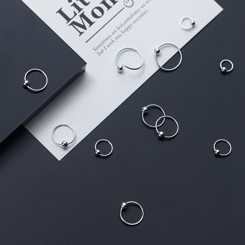 Hypoallergenic Titanium Sleep Stud Earrings For Comfortable Healing_voghion.com