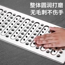 成品排水沟U形槽厨房排水沟槽 不锈钢盖板水沟排水槽地沟线槽水槽