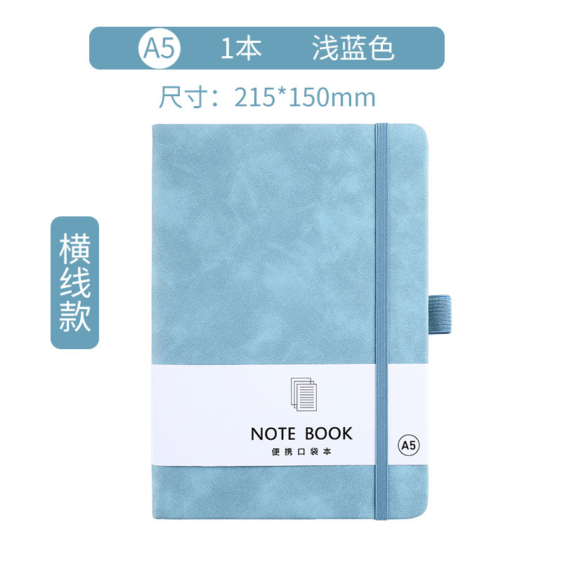 Cuaderno de piel de oveja personalizado a7 mini cuaderno de bolsillo de alto valor de la cara cuaderno de mano a5a6 cuaderno de notas al por mayor