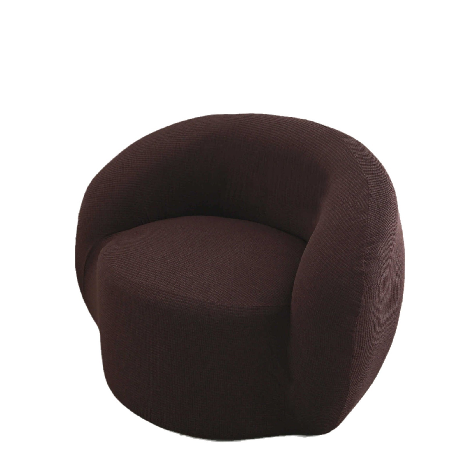 Cubierta de sofá y silla Cubierta de sofá de balcón de dormitorio individual de lana de cordero perezoso Cubierta de silla de sala de estar sencilla y cómoda