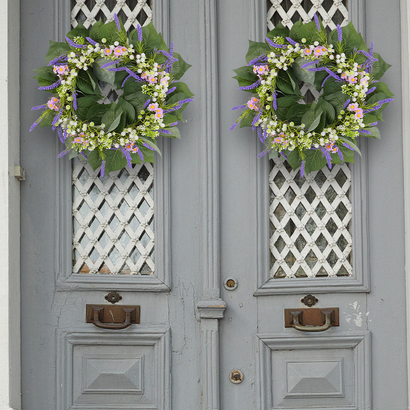 2024 primavera flor artificial rama muerta guirnalda Amazon Venta caliente guirnalda patio al aire libre decoración de la boda accesorios tiro