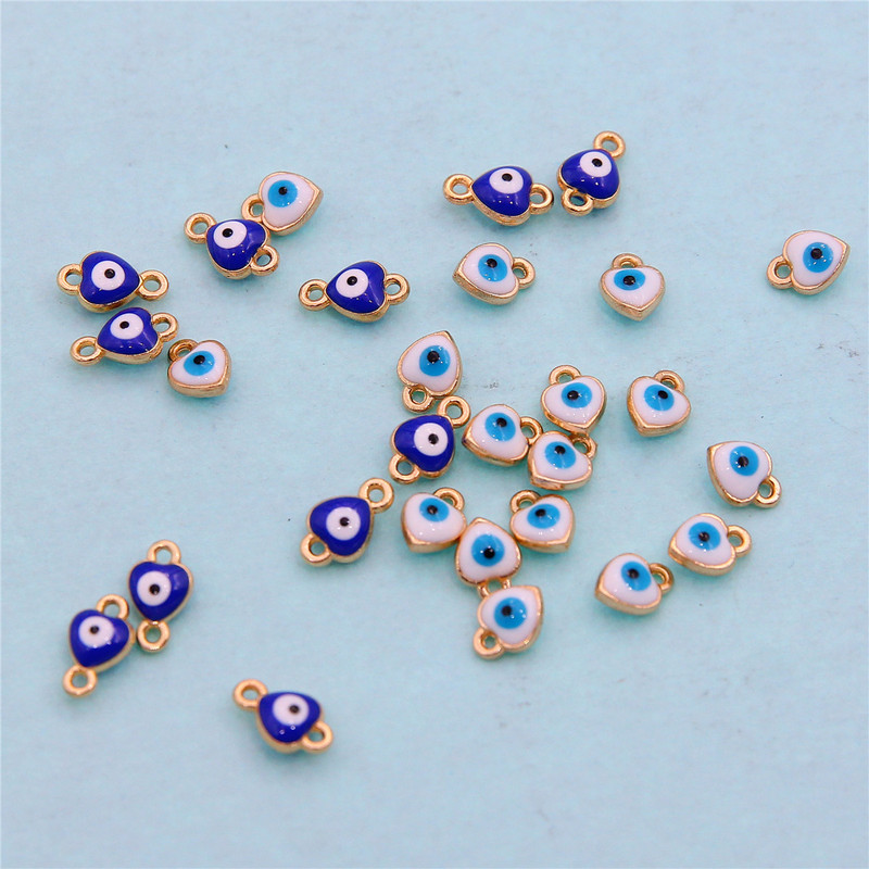 diy jewelry accessories Turkey blue eyes pendant evil eye love necklace bracelet earrings pendant cross-border diy jewelry accessories Turkey blue eyes pendant evil eye love necklace bracelet earrings pendant cross-border