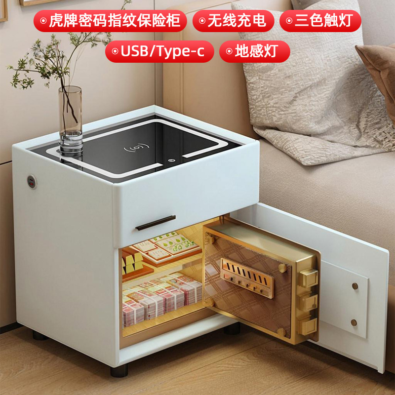 Mibaihu 표준 무선 충전 3색 조명 USB 지면 센서 조명