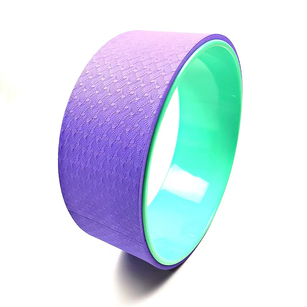 32CM 클래식 요가 휠 - 블루 그린 + 퍼플