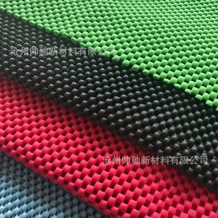 厂家供应PVC发泡防滑垫镂空透气超市果蔬垫抽屉垫后备箱缓冲垫