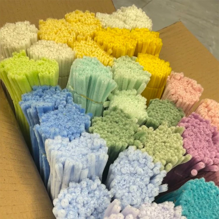 [Фабрика прямых продаж] Шифрование шерстяной полоски DIY букет материал для детей Niuniu палка ручной работы оптом