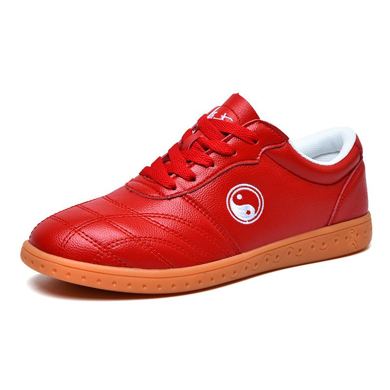 Zapatos de Tai Chi de cuero suave, tendones de toro, zapatos de Tai Chi para mujeres, zapatos de artes marciales, zapatos de Kung Fu para hombres.