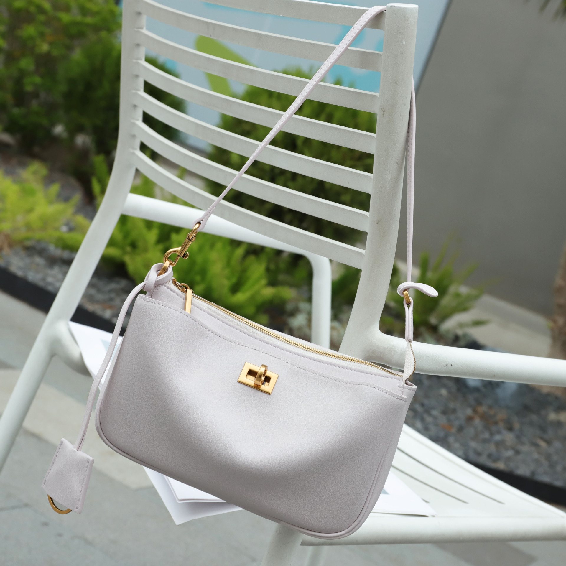 Nuevos bolsos transfronterizos primavera - verano 2025 nuevos rodeo Kelly palos franceses bolsos de cuero bajo las axilas bolso de mujer bolso de mujer bolso de mujer