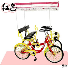 黄包车双人运动景区老上海道具可拉婚庆颜色民国玩具电动人力车