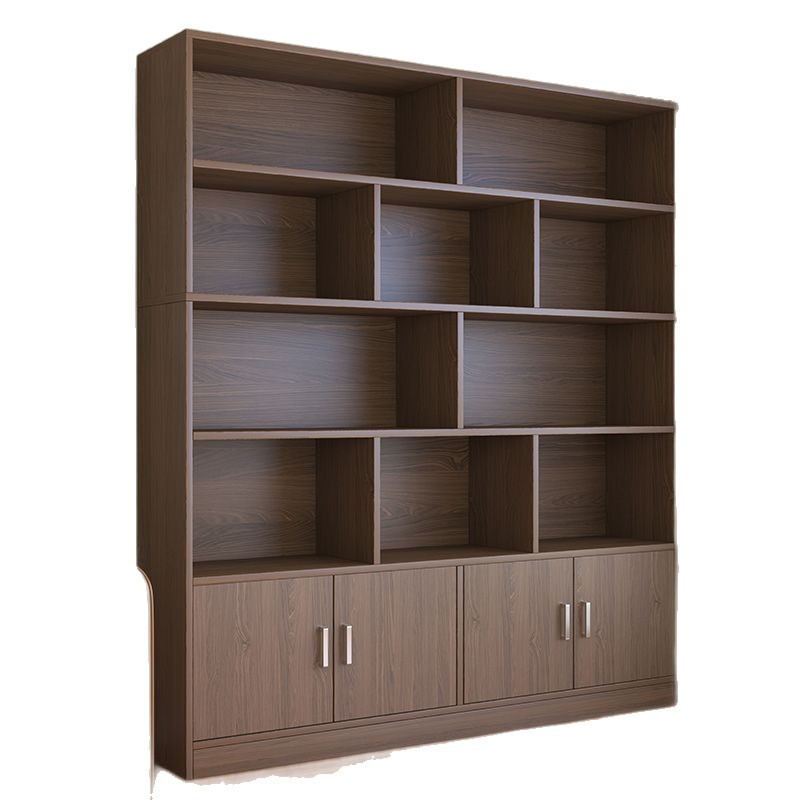 Bookcase Floor-Standing Storage Rack Simple Home Display Cabinet Bookshelf Living Room Wall Storage Cabinet Student Bedroom Storage Cabinet 5
