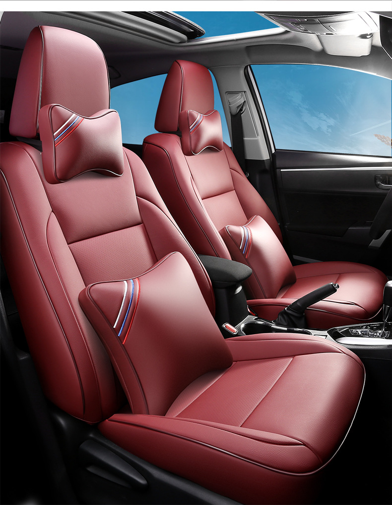 [Cross-Border] Corolla 14-23 Special Car Seat Cushion Leather Seat Cover Cross-Border Foreign Trade E-Commerce