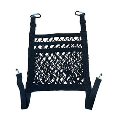 汽車中控儲物擋網兜 椅間通用雙層儲物網儲物袋收納袋車用品