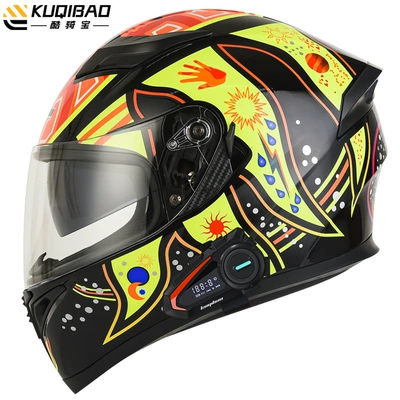 Motosiklet kaskı (dəbilqə) – Safety Gray 3C Certification - sun-god-with-k20-bluetooth-m