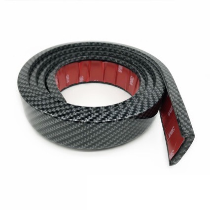 Car Modification Universal Wide-Body Wheel Arch Carbon Fiber Anti-Scratch Sticker Decorative Rubber Wheel Arch Anti-Scratch Strip Car Anti-Collision Strip