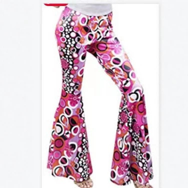 2026 Aliexpress Amazon Ebay Hot-Selling Women's Fashion Trendy Printed Hip-Hop Style Flared Pants with Headband 2026 Aliexpress Amazon Ebay Hot-Selling Women's Fashion Trendy Printed Hip-Hop Style Flared Pants with Headband