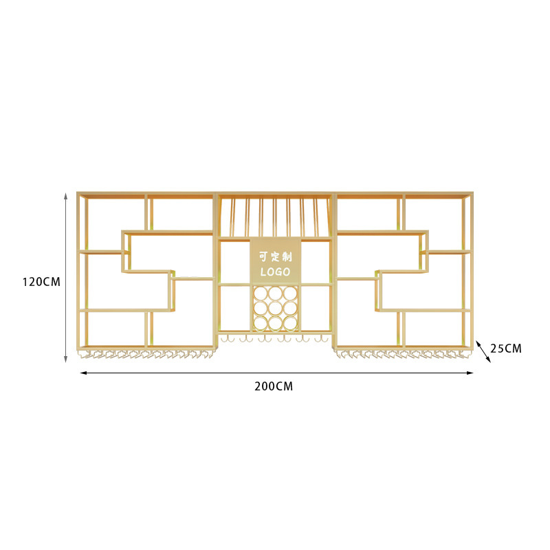 E 200*25*120 골드 (조명 포함)