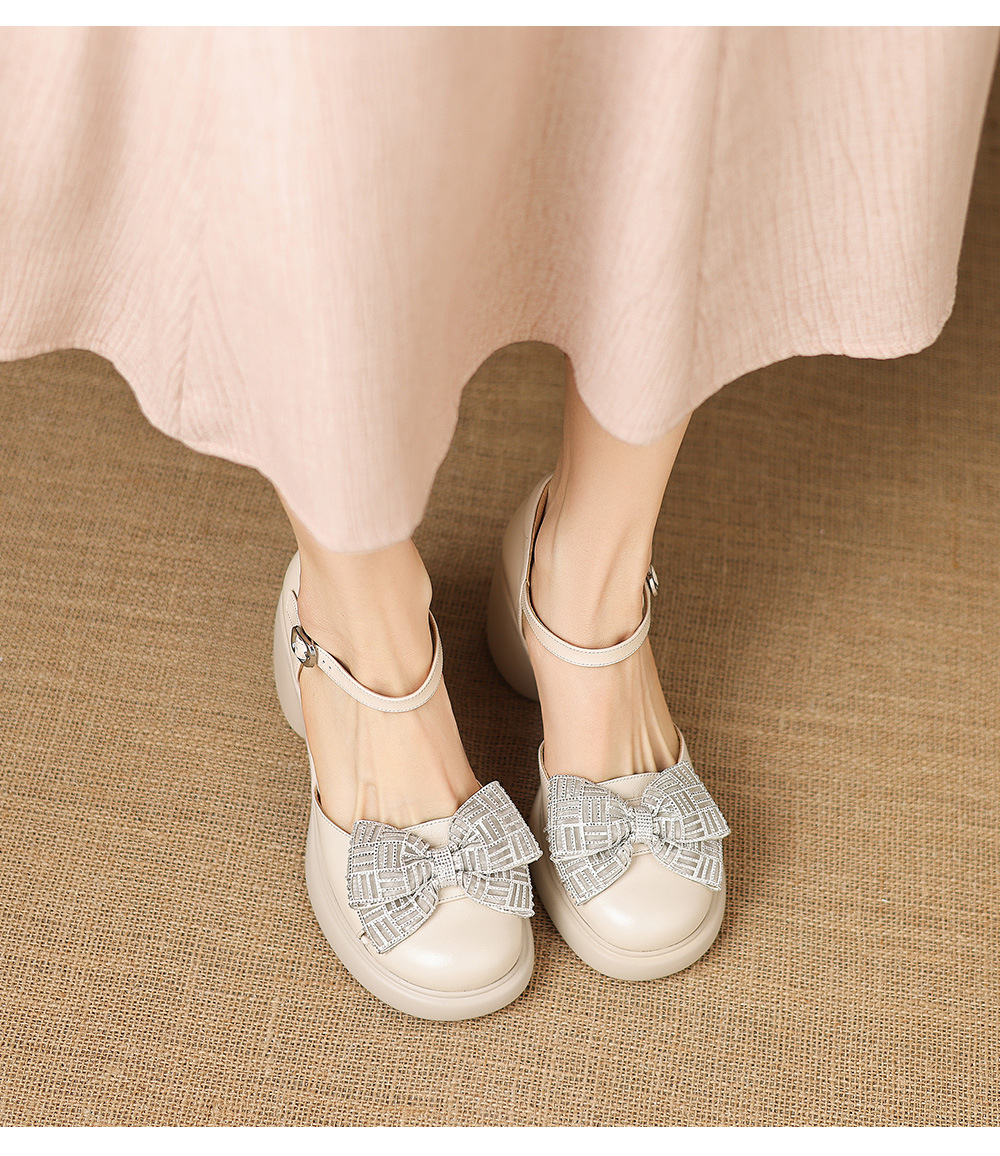 Sandal cao gót nữ mũi nhọn quai ngang đế dày gót 7 cm — đen chi tiết 5