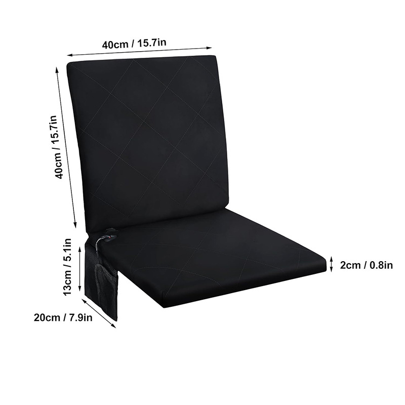 Cojín de calefacción al aire libre plegable cojín de picnic grueso portátil cojín de campamento de invierno al aire libre cojín de calor a prueba de humedad