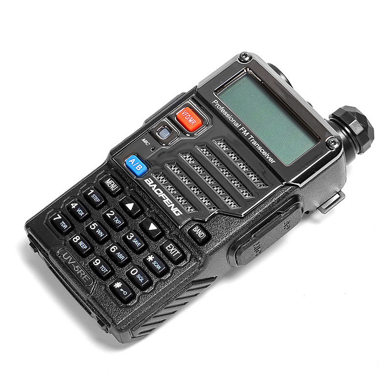 Radio Walkie-Talkie Portátil Impermeable UV-5RE Larga Duración de Batería