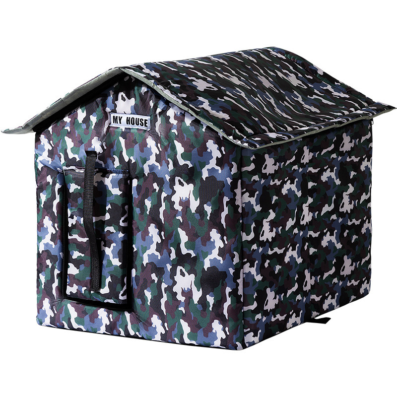 Otoño y invierno gatos amor animales vagabundos casa aguja gato nicho a prueba de nieve impermeable frío perros nicho vagabundo