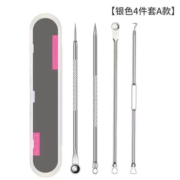 Acne 4 needle-A silver color