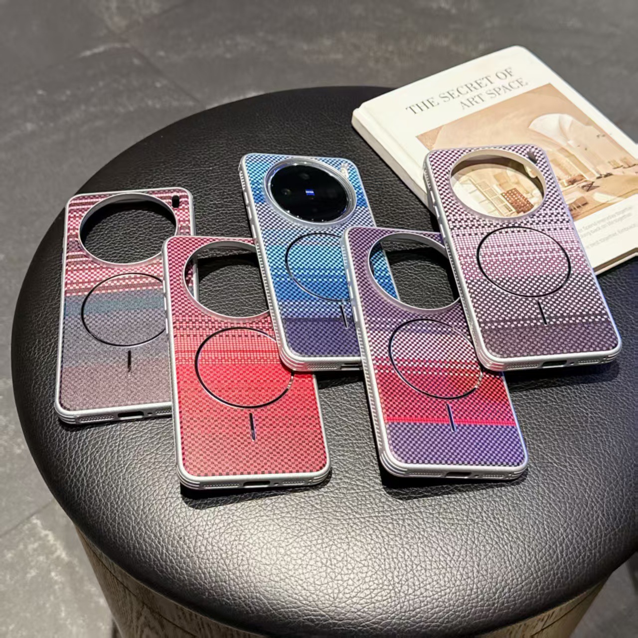 VIVO X200 Ultra Fibra Skywing Series Case Magnetic Ring Cooling Cover Protector