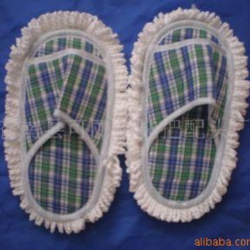 批发供应超细纤维擦地拖鞋懒人室内干湿两用拖把头