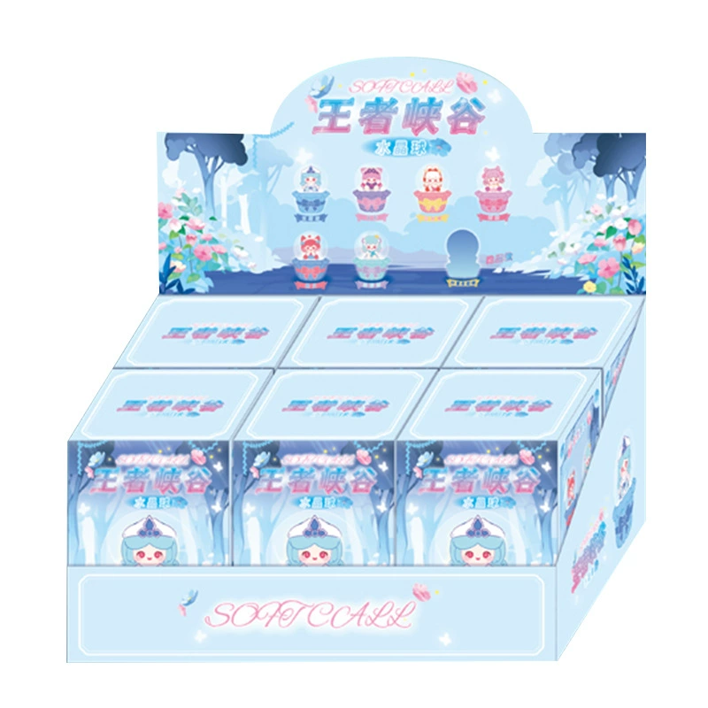 Картонные периферии fu Lillian blind box 2D модные игрушки куклы настольные украшения студенческий маленький подарок оптовая продажа